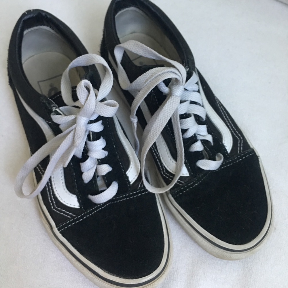Black Low Top Vans
